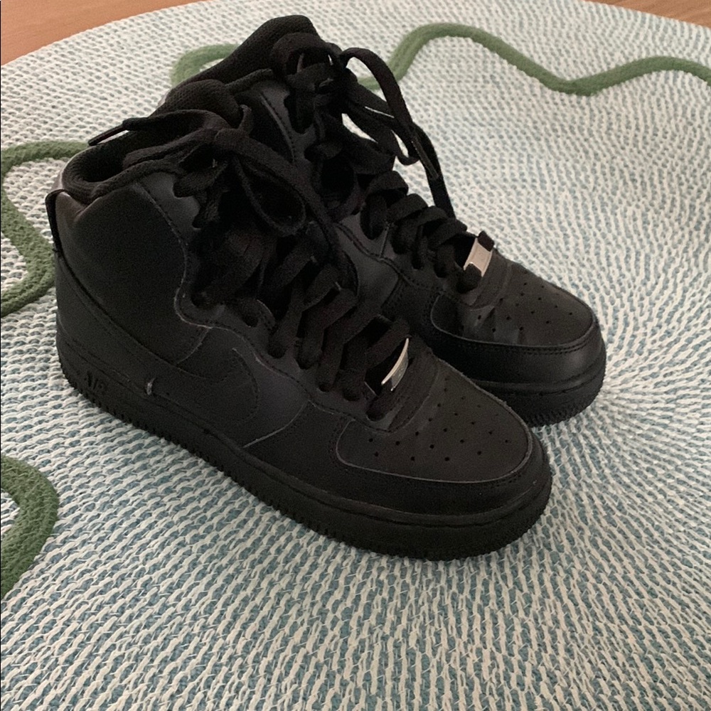 Nike Black High-Top Sneakers AF1